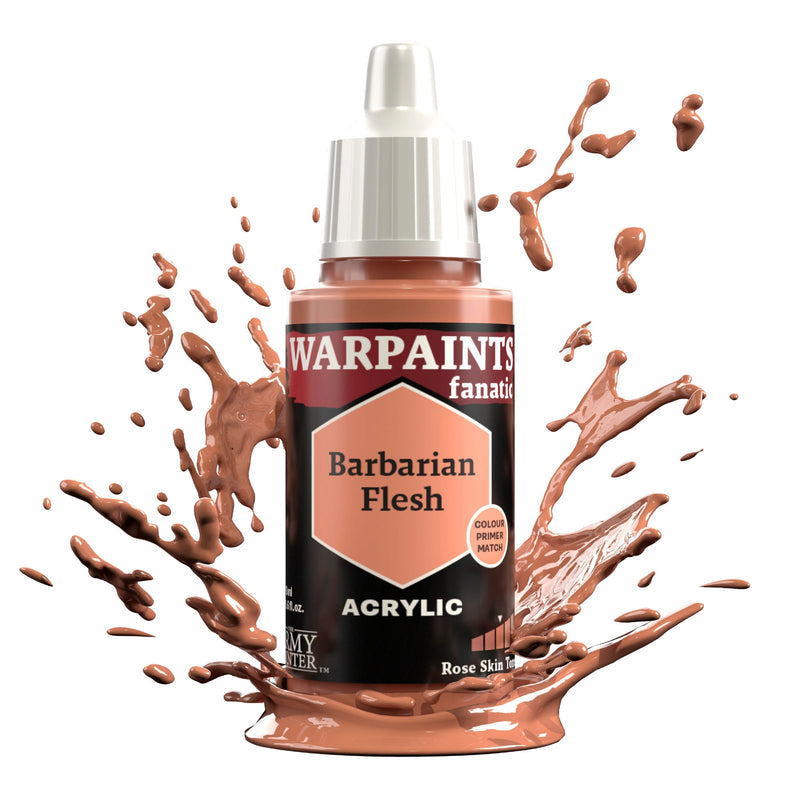 The Army Painter: Warpaints Fanatic: Acrylic: Barbarian Flesh 18ml