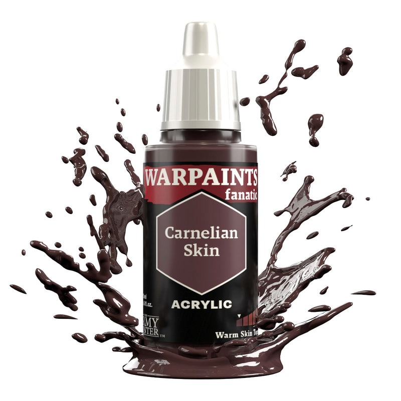 THE ARMY PAINTER: WARPAINTS FANATIC: ACRYLIC: CARNELIAN SKIN (18ml)