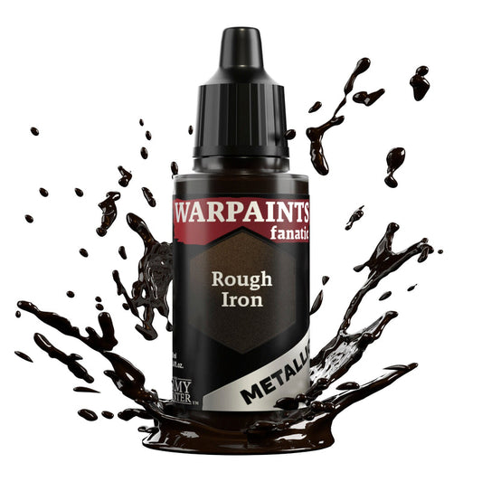 THE ARMY PAINTER: WARPAINTS FANATIC: METALLIC: ROUGH IRON (18ml)