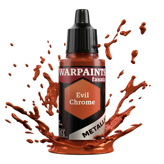 THE ARMY PAINTER: WARPAINTS FANATIC: METALLIC: EVIL CHROME (18ml)