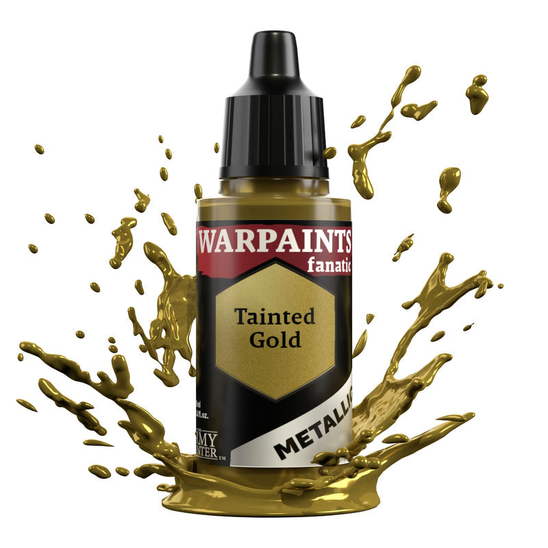 THE ARMY PAINTER: WARPAINTS FANATIC: METALLIC: TAINTED GOLD (18ml)