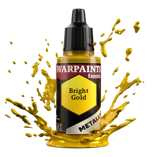 THE ARMY PAINTER: WARPAINTS FANATIC: METALLIC: BRIGHT GOLD (18ml)