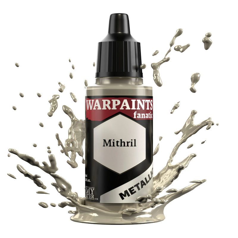 THE ARMY PAINTER: WARPAINTS FANATIC: METALLIC: MITHRIL (18ml)