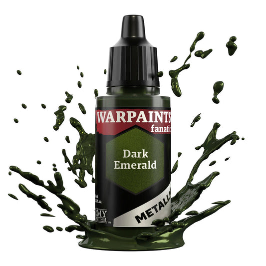 THE ARMY PAINTER: WARPAINTS FANATIC: METALLIC: DARK EMERALD (18ml)