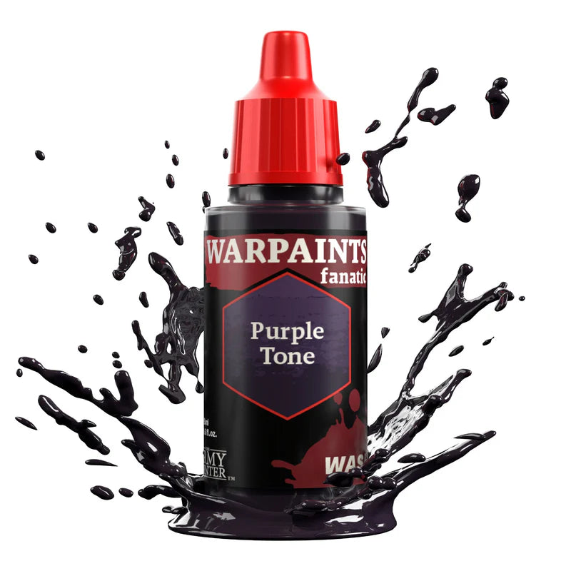 THE ARMY PAINTER: WARPAINTS FANATIC: WASHES: PURPLE TONE (18ml)