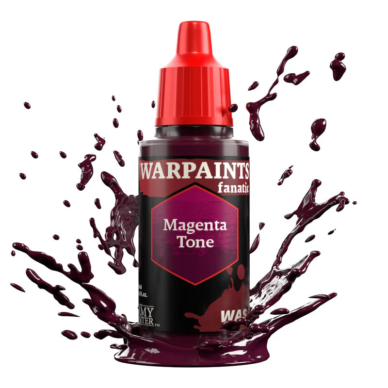 THE ARMY PAINTER: WARPAINTS FANATIC: WASHES: MAGENTA TONE (18ml)