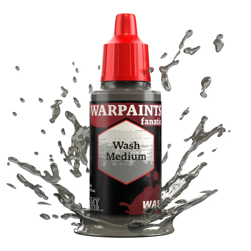 THE ARMY PAINTER: WARPAINTS FANATIC: WASHES: WASH MEDIUM (18ml)