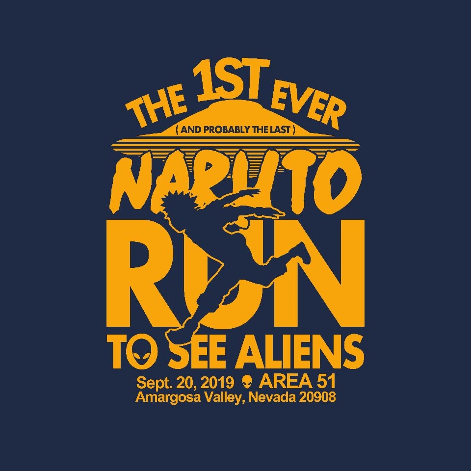 Naruto Run for Aliens