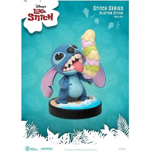 Beast Kingdom Lilo & Stitch MEA-031 Stitch Series 6pc Figure Set