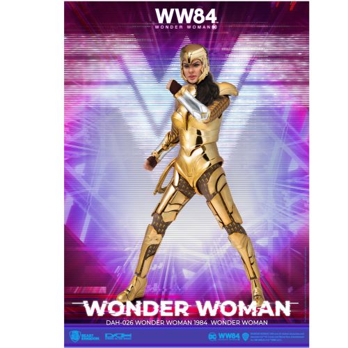 Beast Kingdom Wonder Woman 1984 DAH-026 Dynamic 8-Ction Golden Armor Action Figure