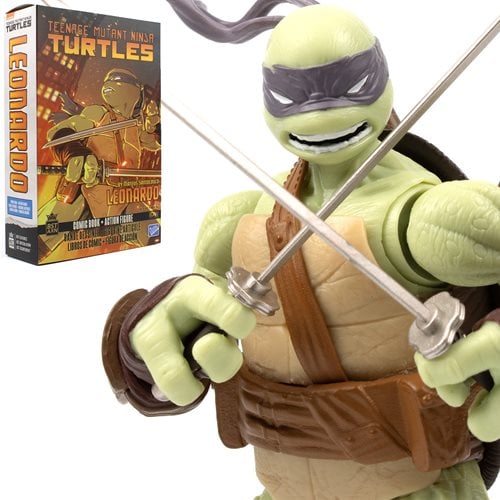 Teenage Mutant Ninja Turtles BST AXN IDW Action Figure and Comic Book Set - Select Figure(s)