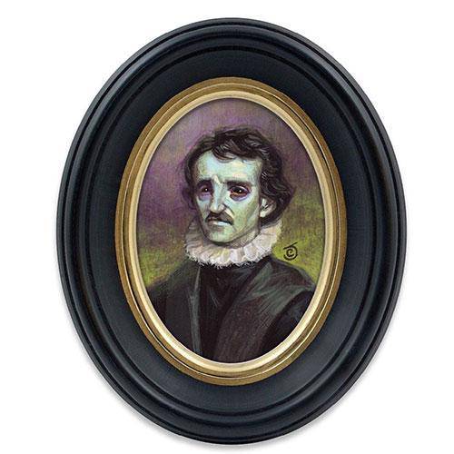 Cameo Creeps Tiny Monster Paintings - Edger Allan Poe