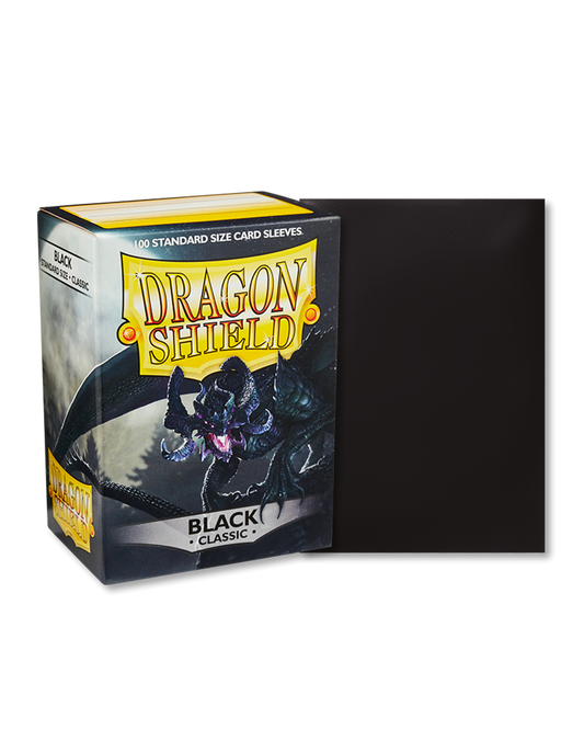 Dragon Shield Sleeves: Classic Black