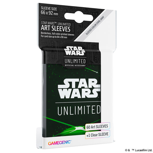 Star Wars: Unlimited Art Sleeve - Black Green