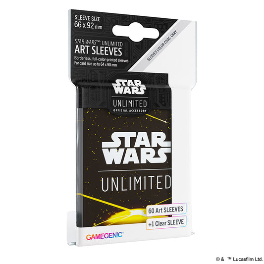 Star Wars: Unlimited Art Sleeve - Black Yellow