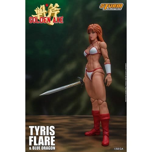 Golden Axe Tyris Flare & Blue Dragon 1:12 Scale Action Figure