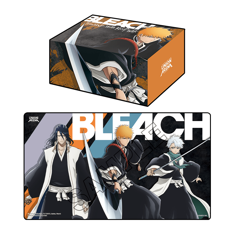 Union Arena Card Game: Playmat and Half Storage Box Set: Bleach Thousand-Year Blood War