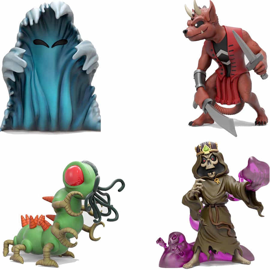 DUNGEONS AND DRAGONS: 3-INCH VINYL MINI-MONSTER SERIES 2