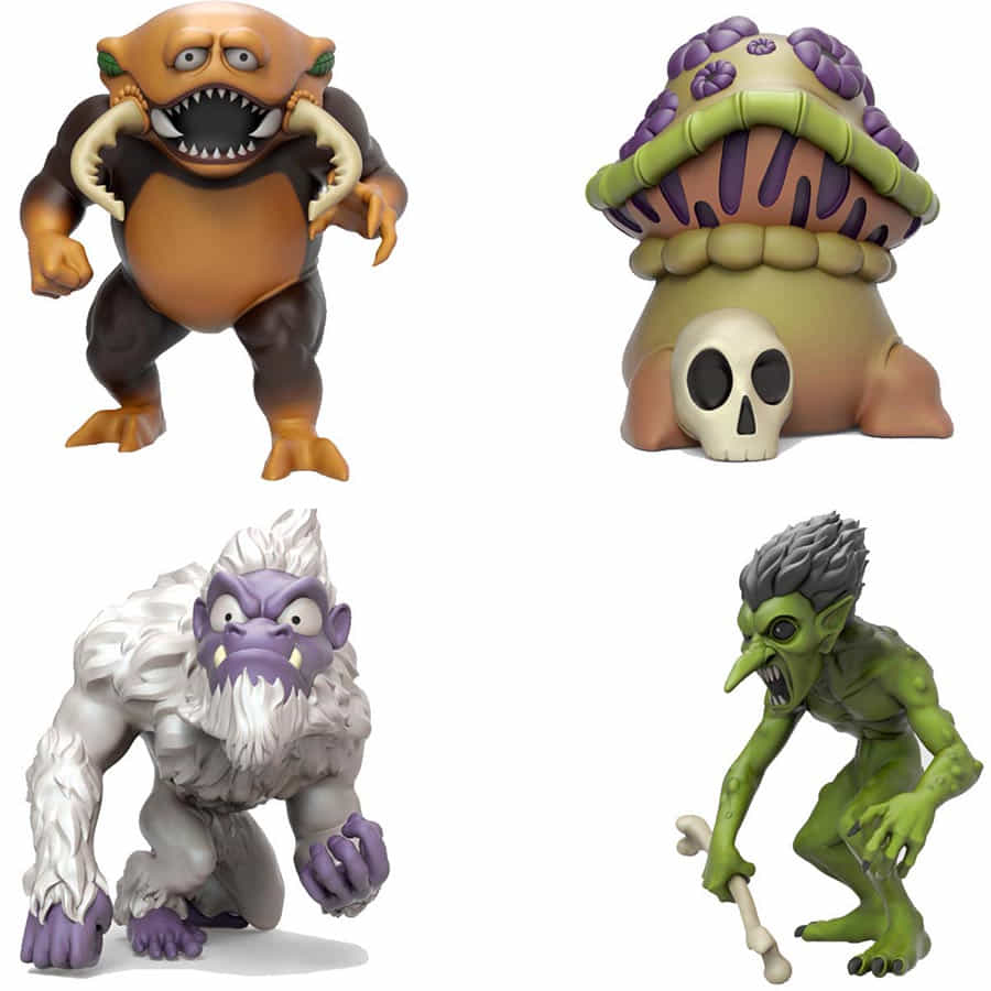 DUNGEONS AND DRAGONS: 3-INCH VINYL MINI-MONSTER SERIES 2