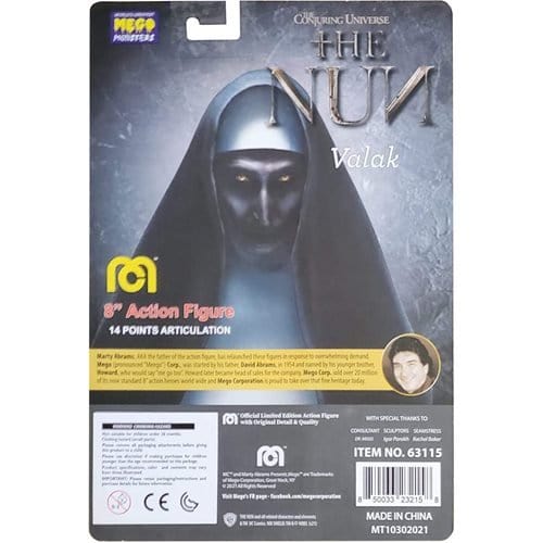 Mego Action Figure 8 Inch The Nun Valak