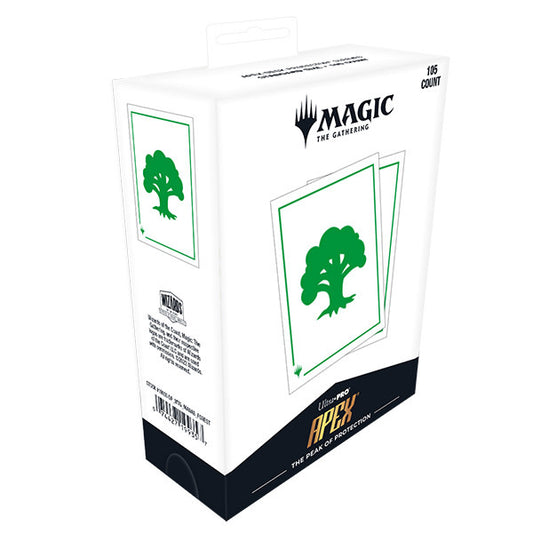 ULTRA PRO: MAGIC THE GATHERING: MANA 8: 105CT APEX DECK PROTECTOR SLEEVES: FOREST