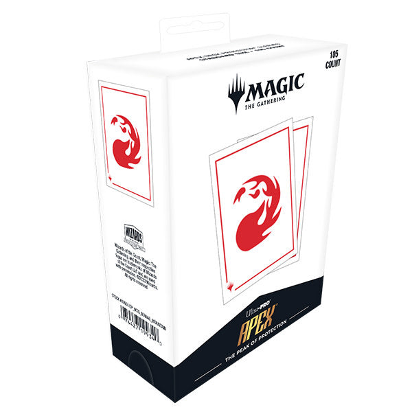 ULTRA PRO: MAGIC THE GATHERING: MANA 8: 105CT APEX DECK PROTECTOR SLEEVES: MOUNTAIN