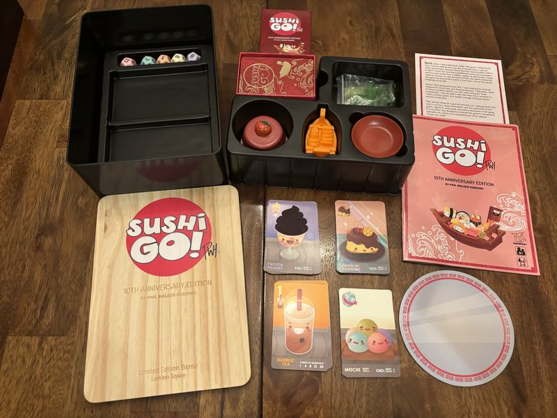 Sushi Go! 10th Anniversary Limited Edition Bento Box Tin