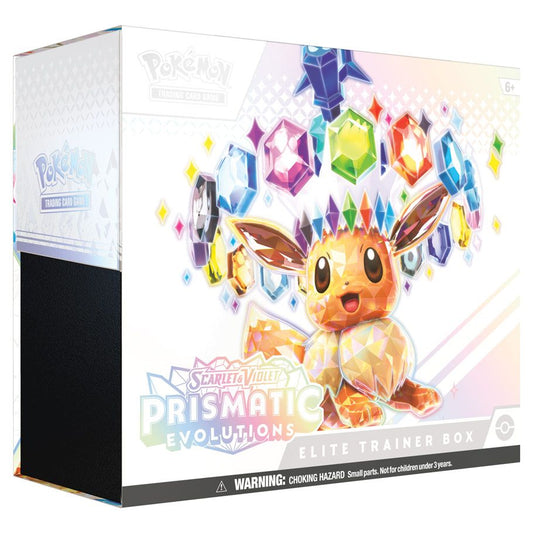 Pokémon - Scarlet & Violet - Prismatic Evolutions Elite Trainer Box