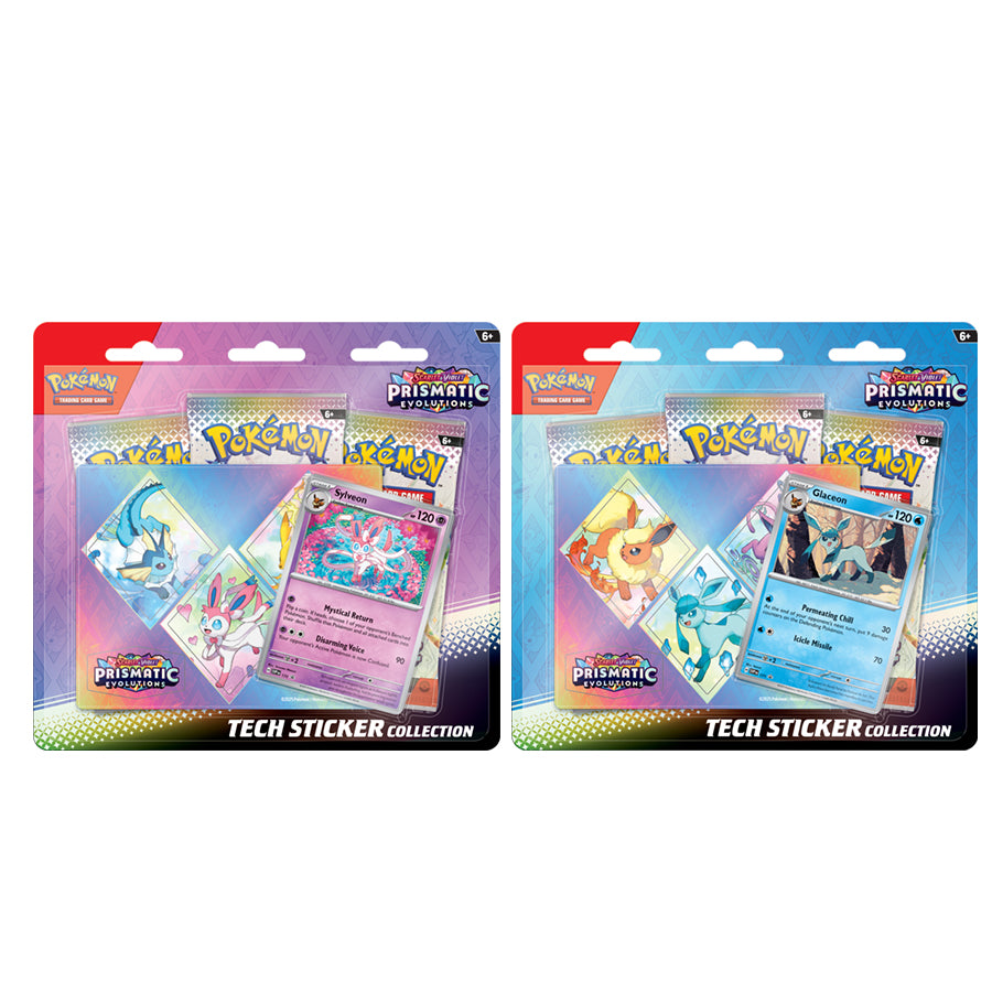 Pokémon - Scarlet & Violet - Prismatic Evolutions Tech Sticker Collection