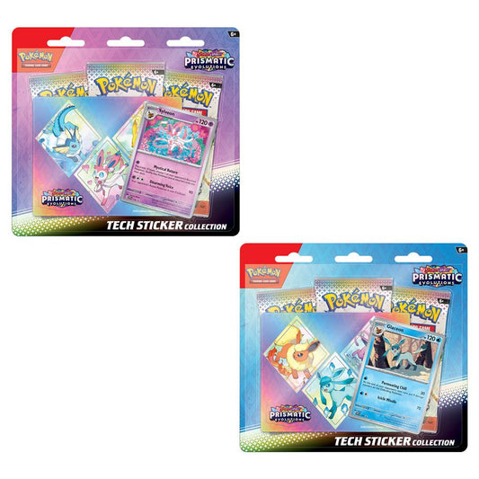 Pokémon - Scarlet & Violet - Prismatic Evolutions Tech Sticker Collection