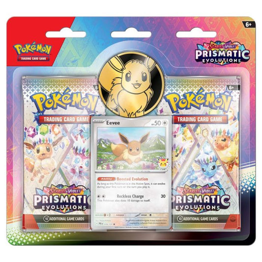 Pokémon - Scarlet & Violet - Prismatic Evolutions 2-Booster Blister