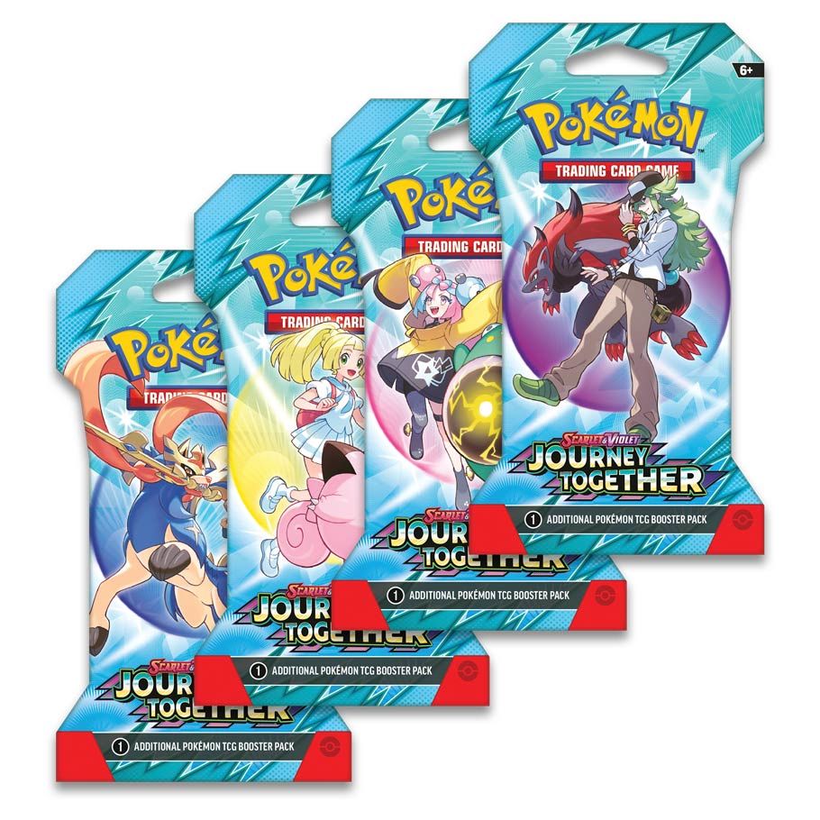 Pokémon TCG: Scarlet & Violet 9: Journey Together: Sleeved Booster