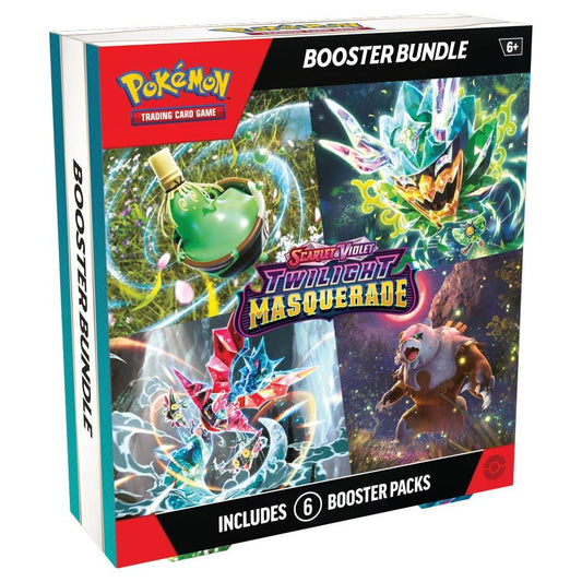 POKEMON TCG: SCARLET AND VIOLET TWILIGHT MASQUERADE BOOSTER BUNDLE