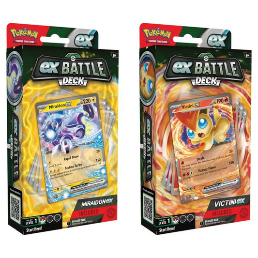 Pokémon TCG: Victini/Miraidon ex Battle Deck