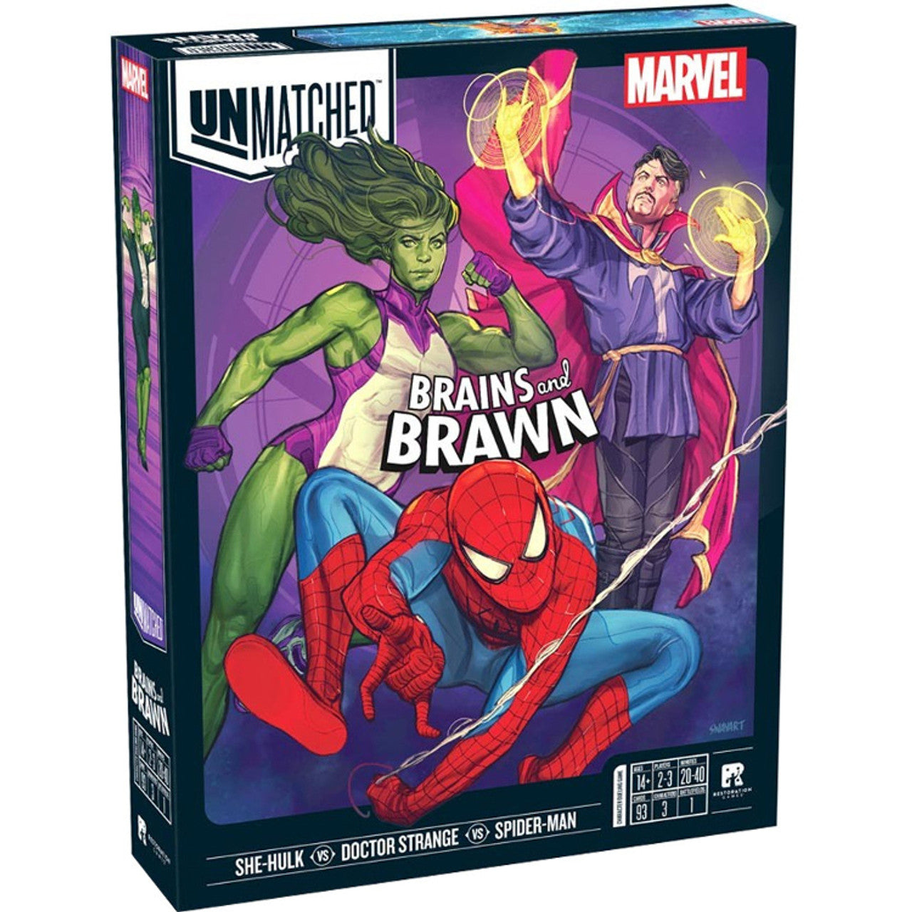 Unmatched: Marvel - Brains & Brawn