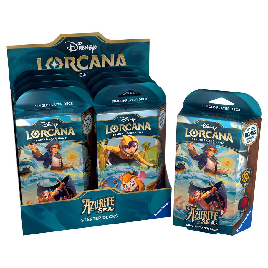 Lorcana TCG: Azurite Sea Starter Deck