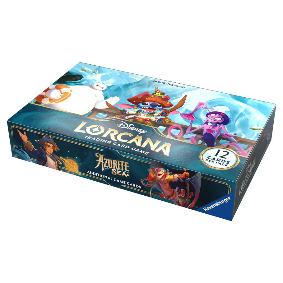 Lorcana TCG: Azurite Sea Booster Display