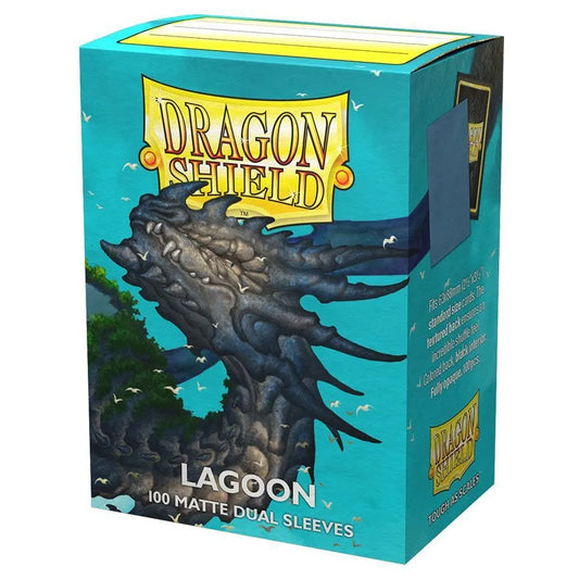 Dragon Shield Dual Sleeves: Matte Lagoon