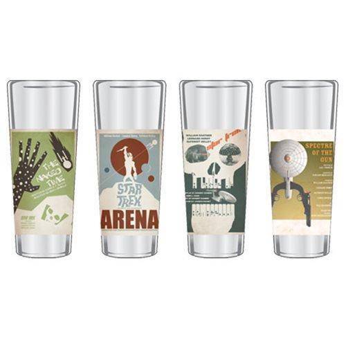 Star Trek The Original Series Fine Art Shot Glasses Set #5