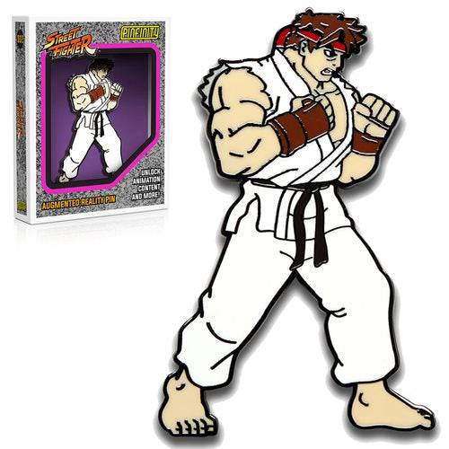 Street Fighter Augmented Reality Enamel Pin - Choose your Pin