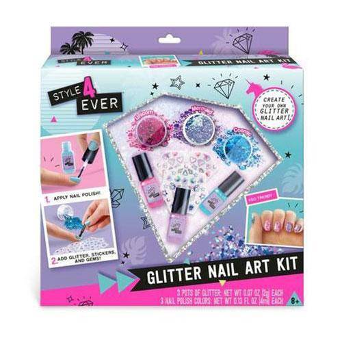 Style 4 Ever Glitter Nail Kit