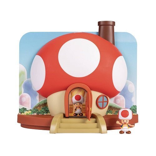 Super Mario Deluxe Toad House Playset