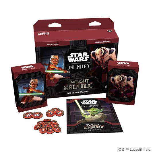 Star Wars Unlimited - Twilight of the Republic: Two-Player Starter