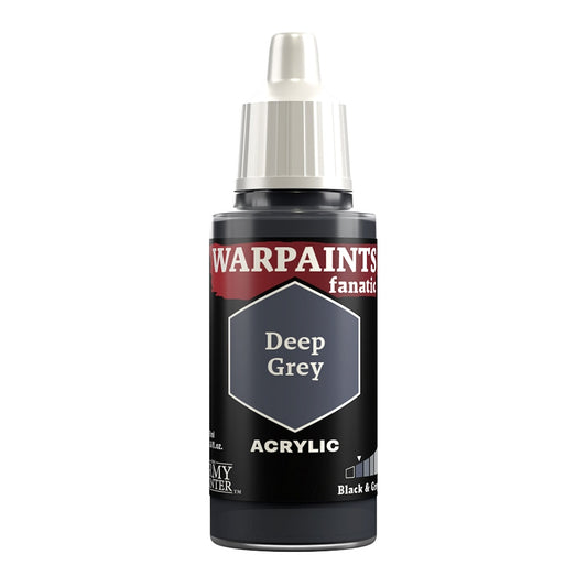 The Army Painter: Warpaints Fanatic: Acrylic: Deep Grey 18ml