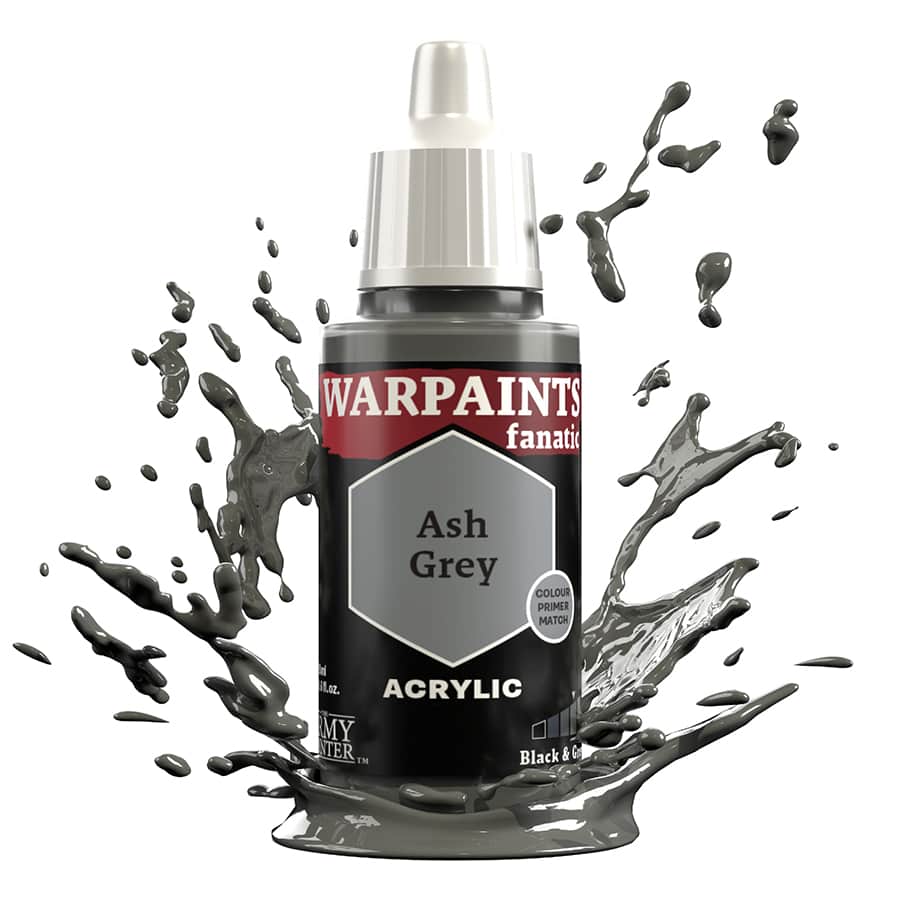 The Army Painter: Warpaints Fanatic: Acrylic: Ash Grey 18ml