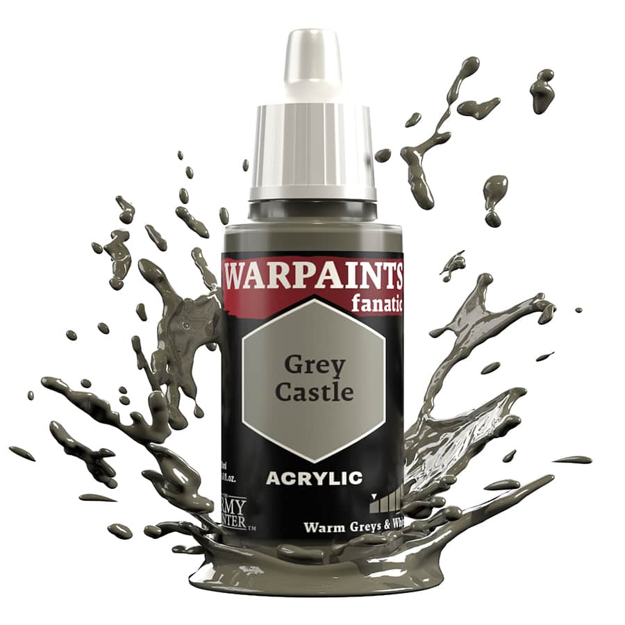 The Army Painter: Warpaints Fanatic: Acrylic: Grey Castle `18ml