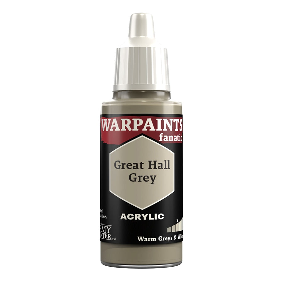 The Army Painter: Warpaints Fanatic: Acrylic: Great Hall Grey 18ml