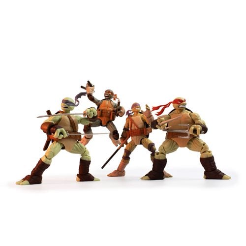 Teenage Mutant Ninja Turtles BST AXN IDW Action Figure and Comic Book Set - Select Figure(s)