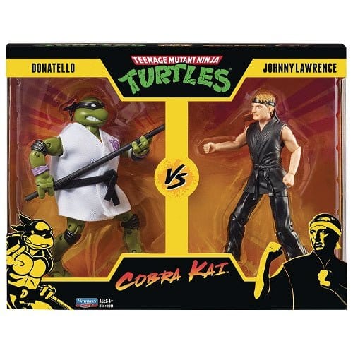 Teenage Mutant Ninja Turtles X Cobra Kai - Donatello Vs. Johnny Lawrence 2-Pack Action Figures