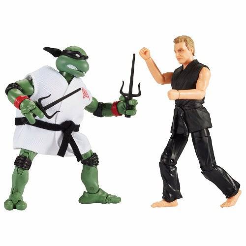 Teenage Mutant Ninja Turtles X Cobra Kai - Raphael Vs. John Kreese 2-Pack Action Figures